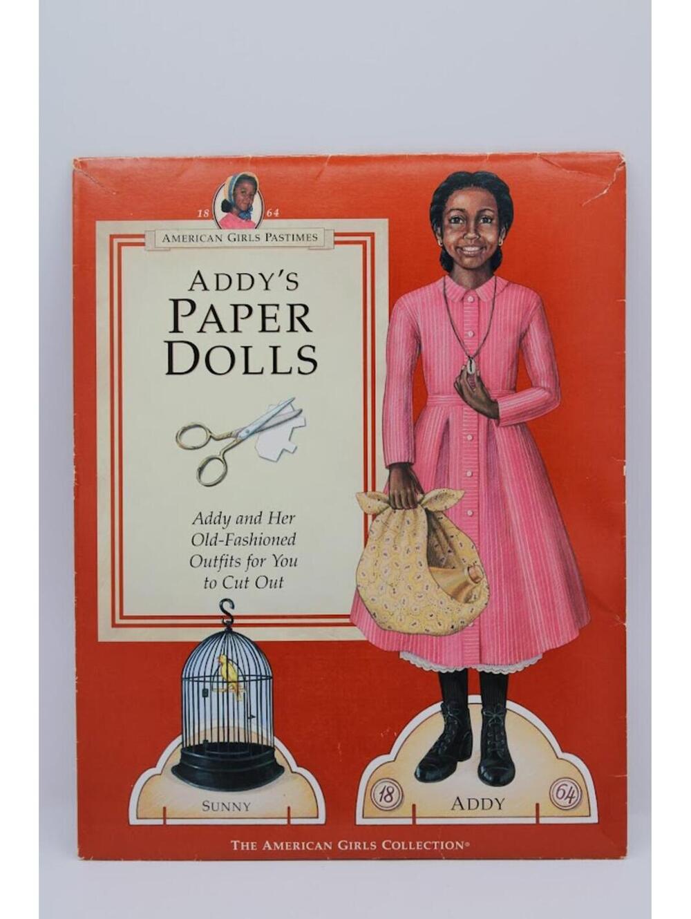 Addy's Paper Dolls - Vintage Cut-Out Doll Set
